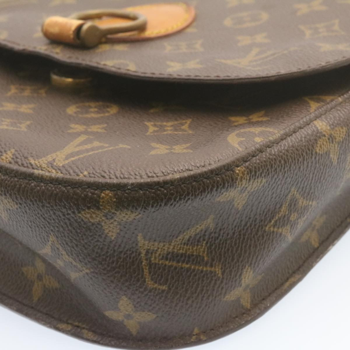 LOUIS VUITTON Monogram Saint Cloud GM Shoulder Bag M51242 LV jk036