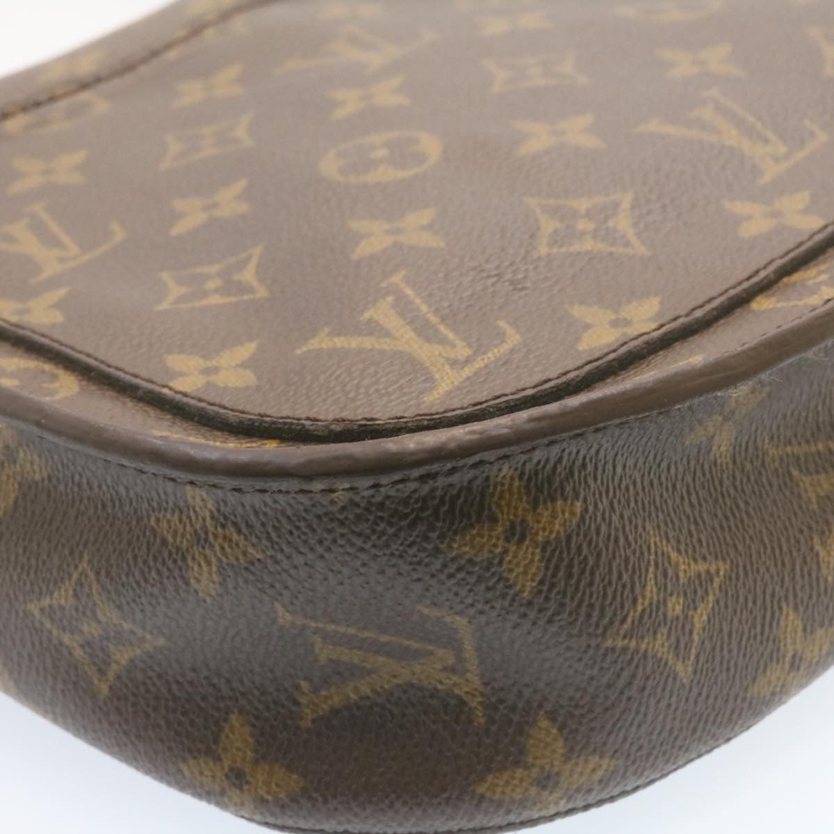 LOUIS VUITTON Monogram Saint Cloud GM Shoulder Bag M51242 LV jk036