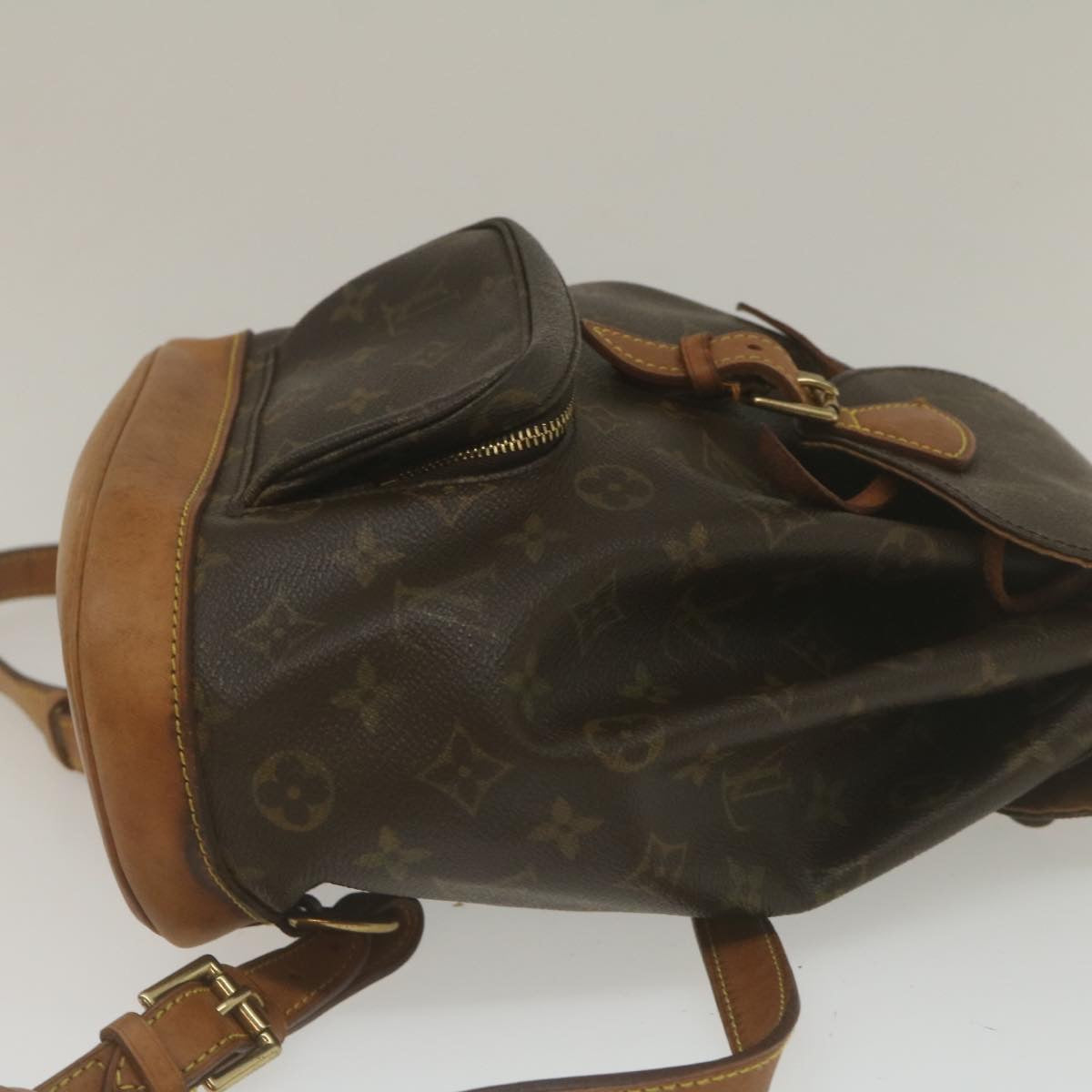 LOUIS VUITTON Monogram Montsouris MM Backpack M51136 LV jk1052