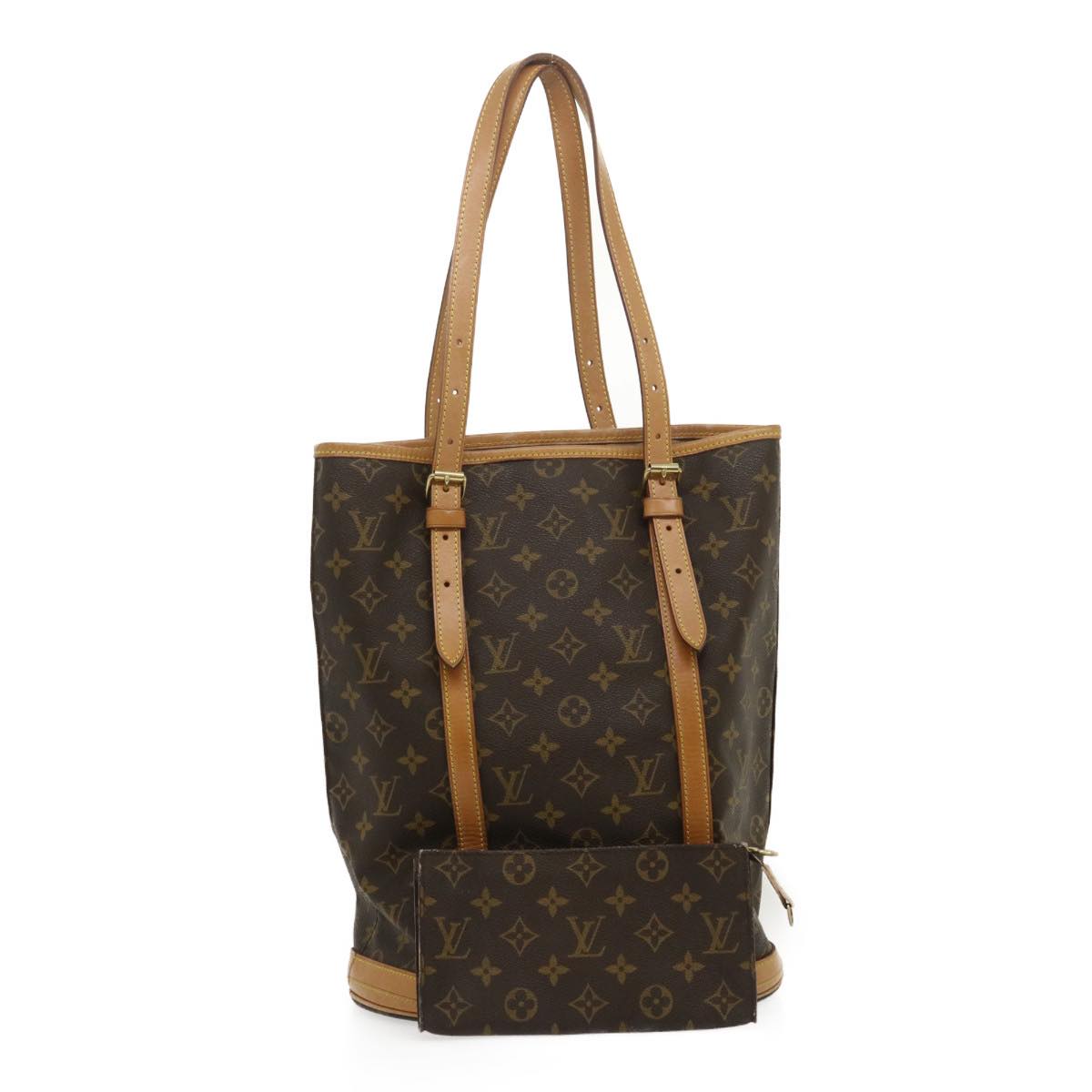 LOUIS VUITTON Monogram Bucket GM Shoulder Bag M42236 LV jk1131