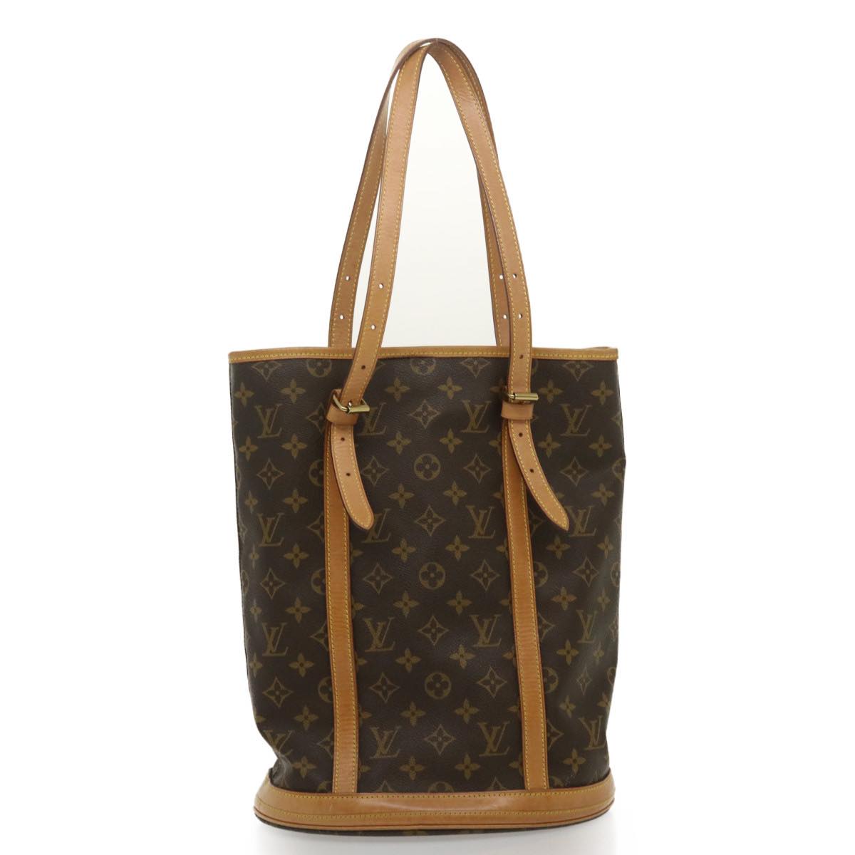LOUIS VUITTON Monogram Bucket GM Shoulder Bag M42236 LV jk1131