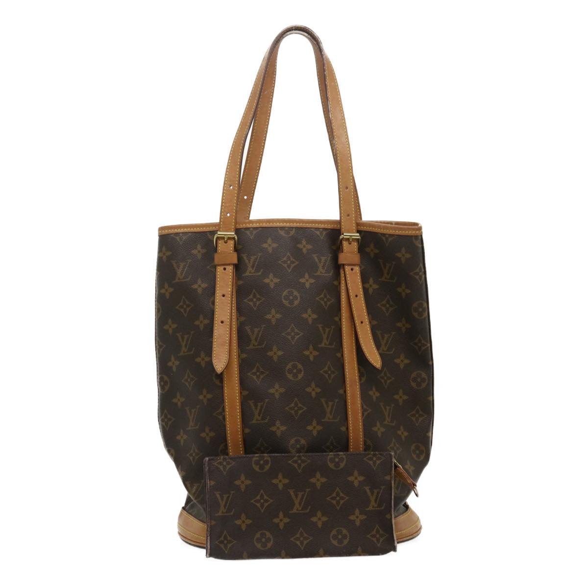 LOUIS VUITTON Monogram Bucket GM Shoulder Bag M42236 LV jk1132