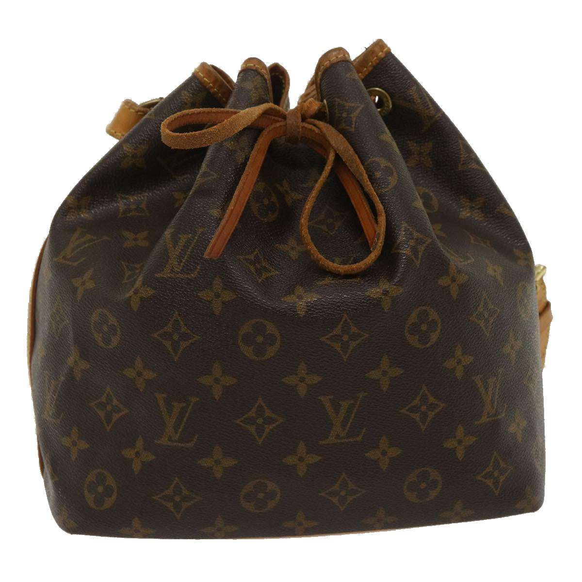 LOUIS VUITTON Monogram Petit Noe Shoulder Bag M42226 LV jk1141