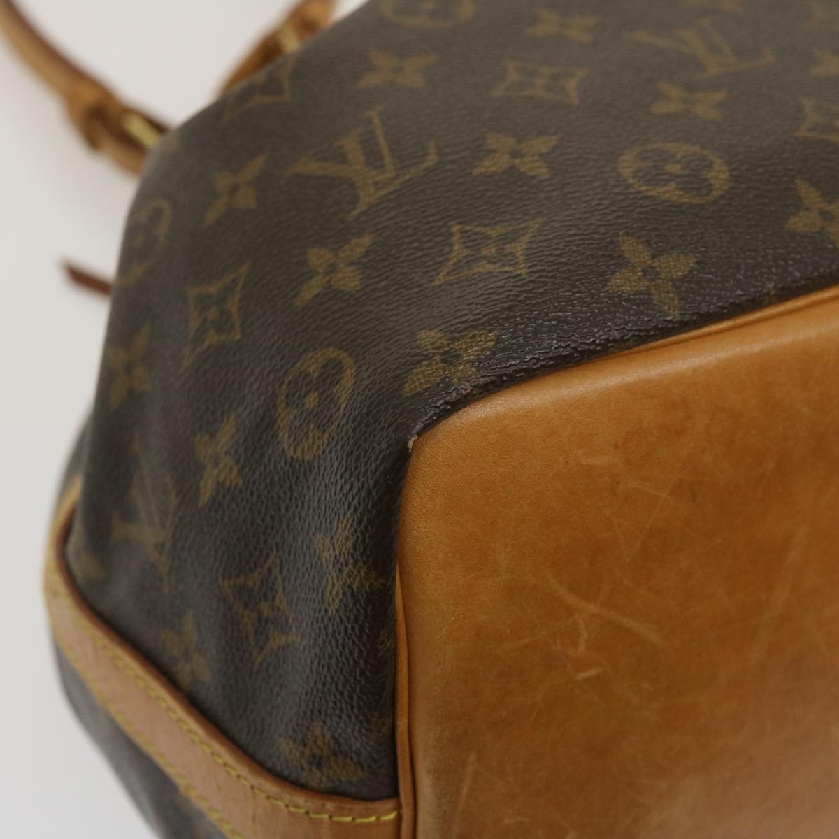 LOUIS VUITTON Monogram Petit Noe Shoulder Bag M42226 LV jk1141