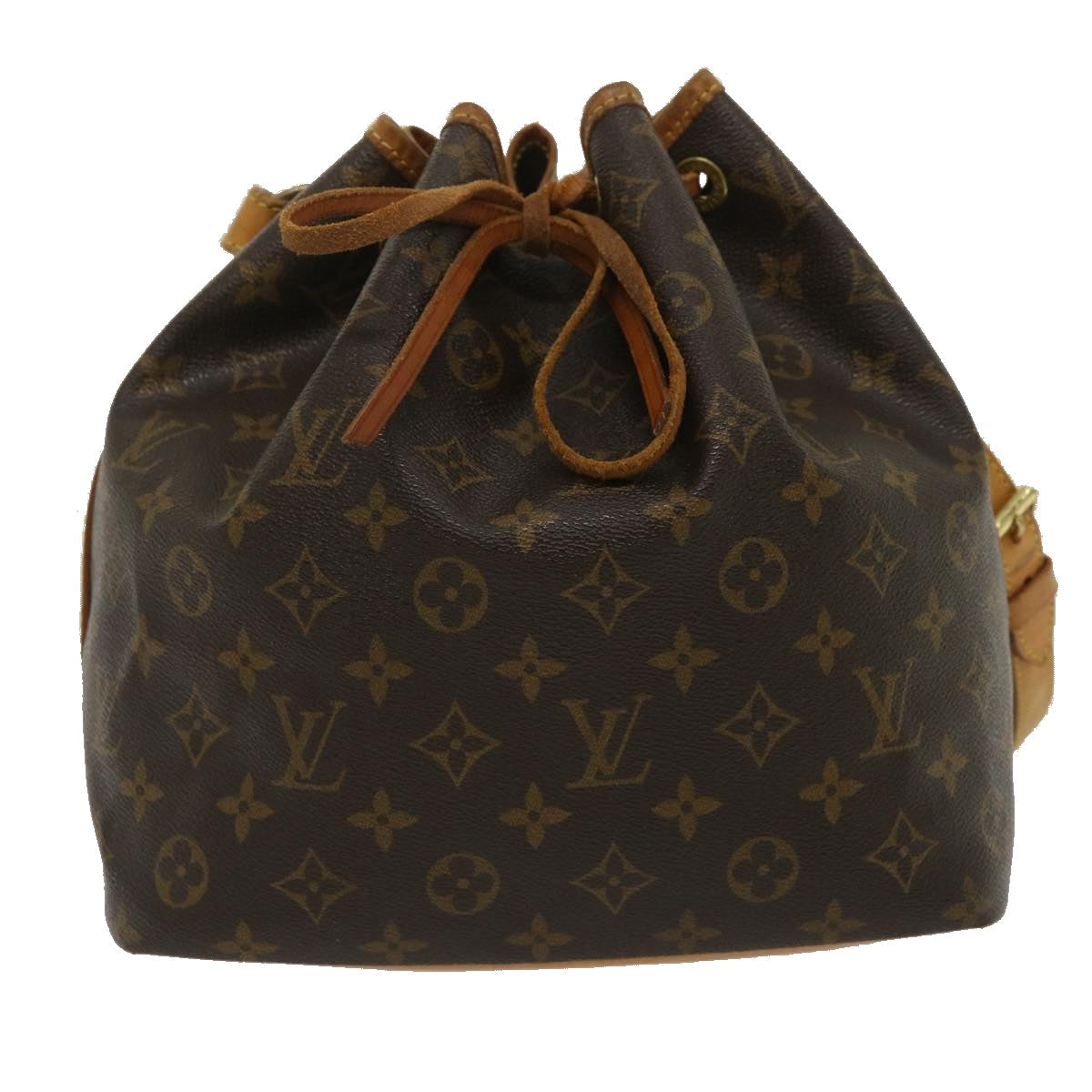 LOUIS VUITTON Monogram Petit Noe Shoulder Bag M42226 LV jk1141