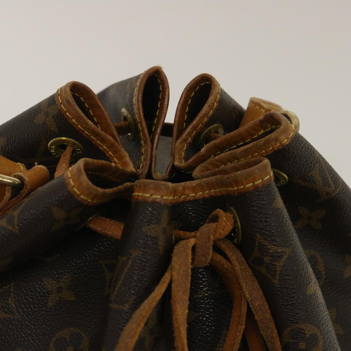 LOUIS VUITTON Monogram Petit Noe Shoulder Bag M42226 LV jk1141