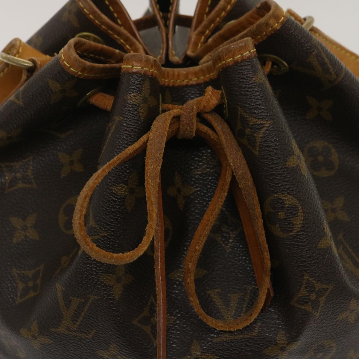 LOUIS VUITTON Monogram Petit Noe Shoulder Bag M42226 LV jk1141