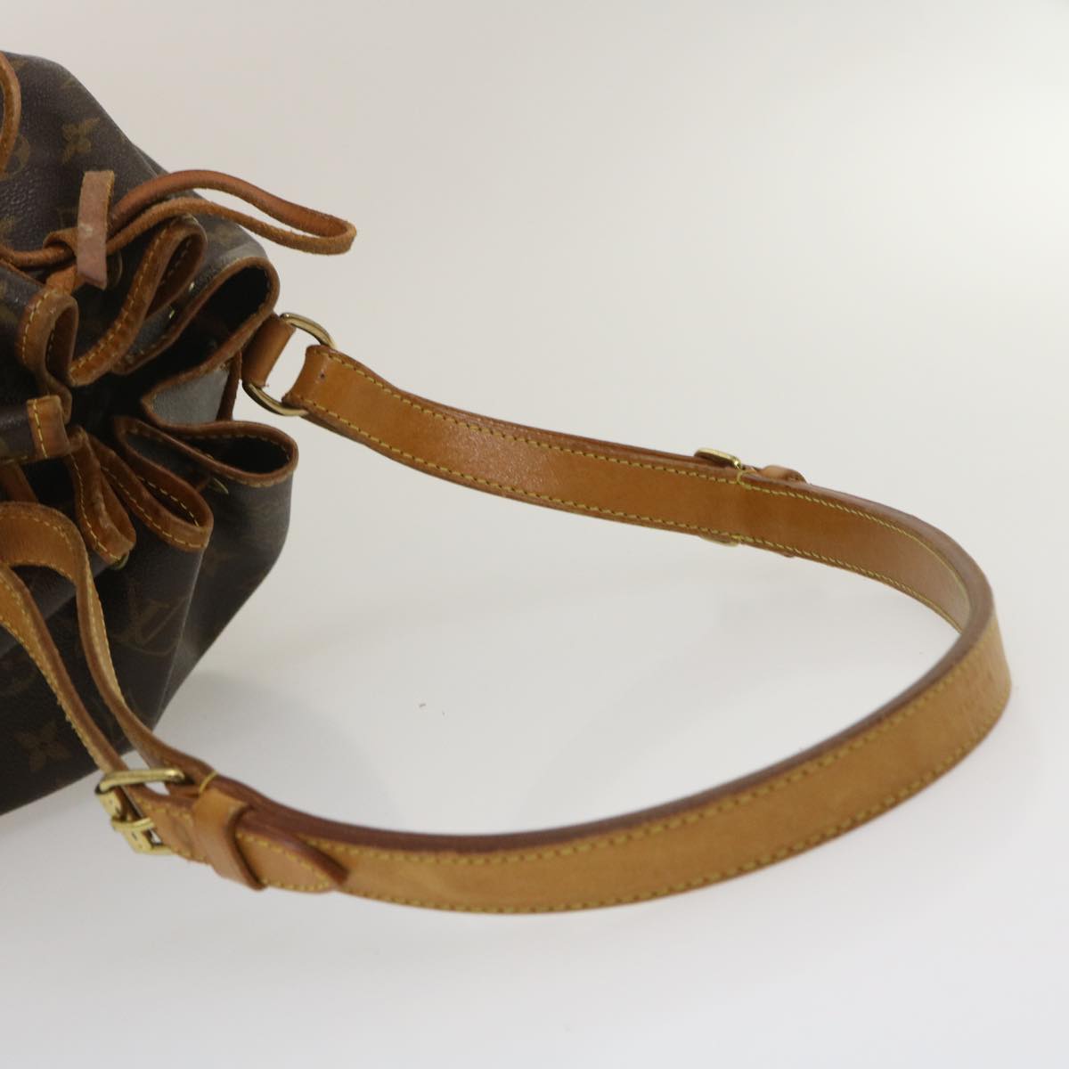 LOUIS VUITTON Monogram Petit Noe Shoulder Bag M42226 LV jk1141
