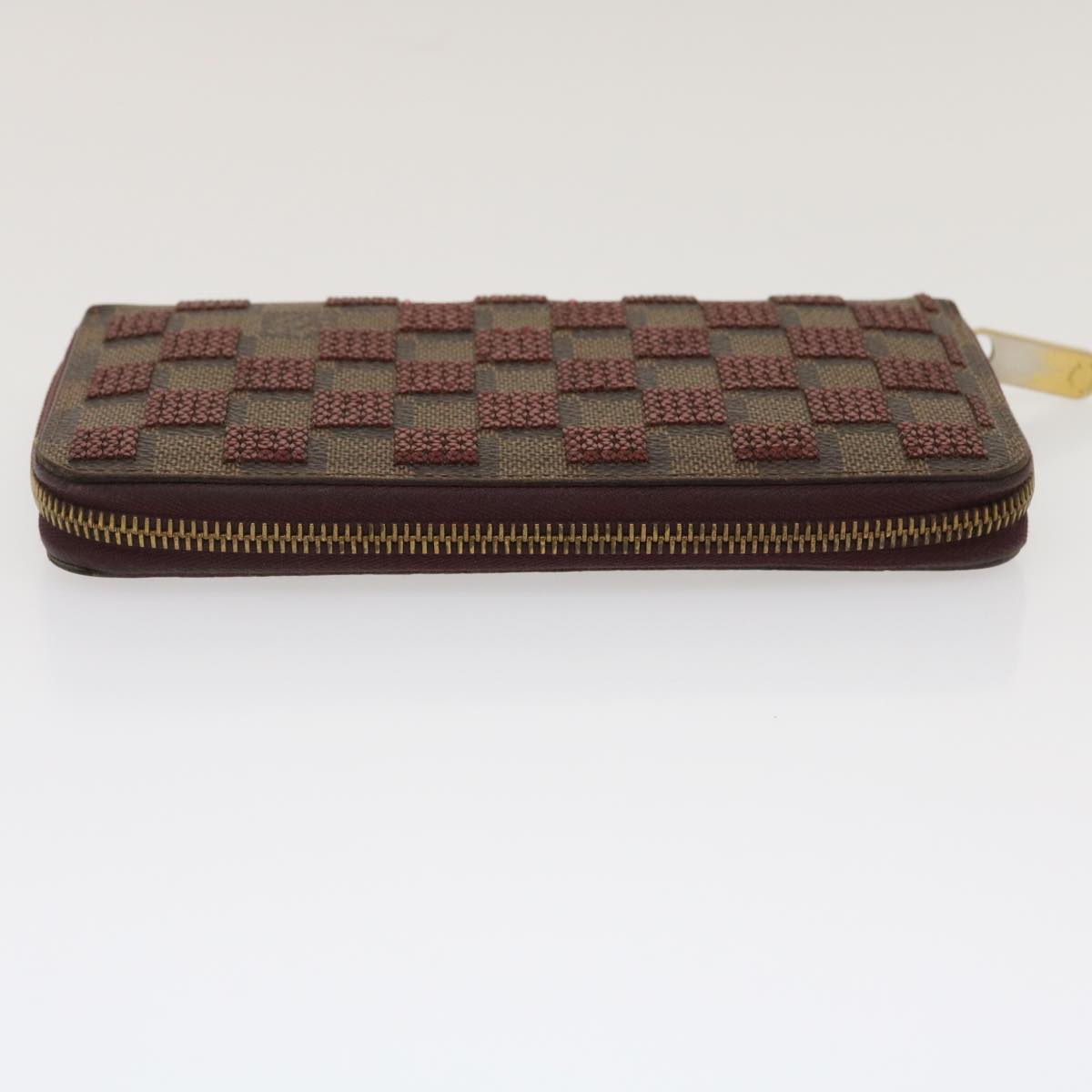 LOUIS VUITTON Damier Piet Zippy Wallet Long Wallet N63174 LV jk1206