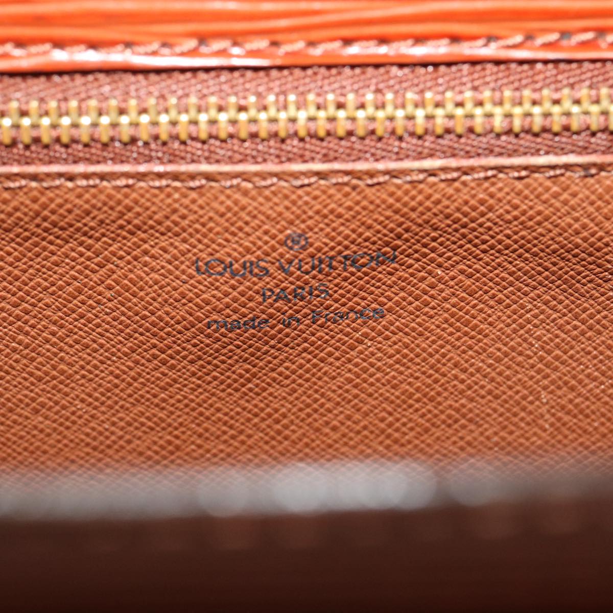 LOUIS VUITTON Epi Monceau Hand Bag Brown M52123 LV jk1207