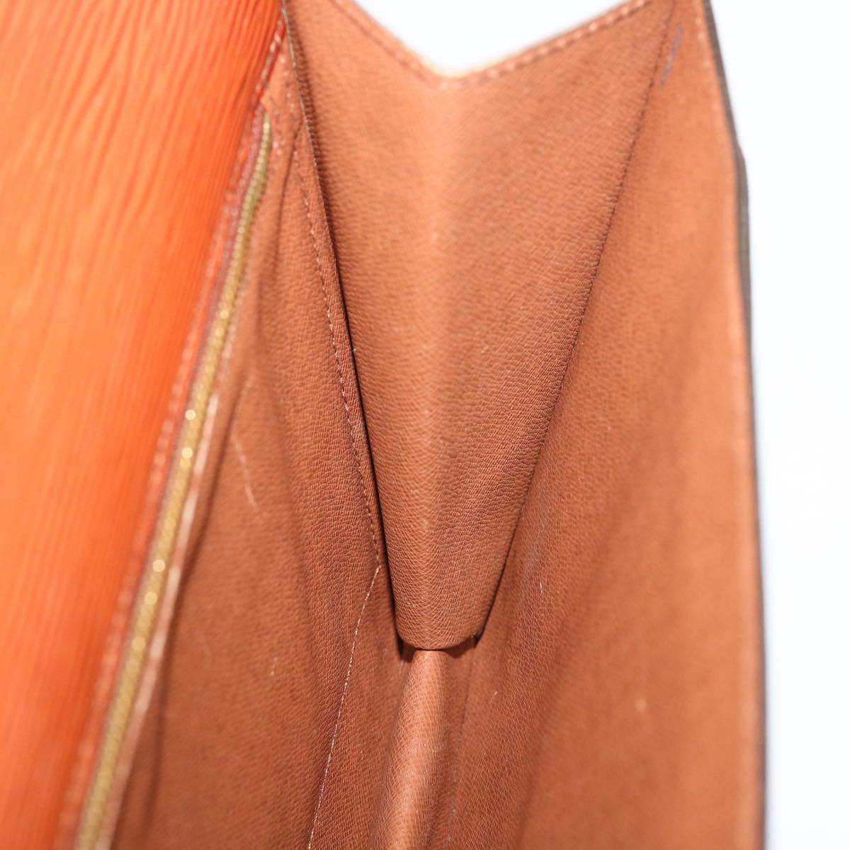 LOUIS VUITTON Epi Monceau Hand Bag Brown M52123 LV jk1207