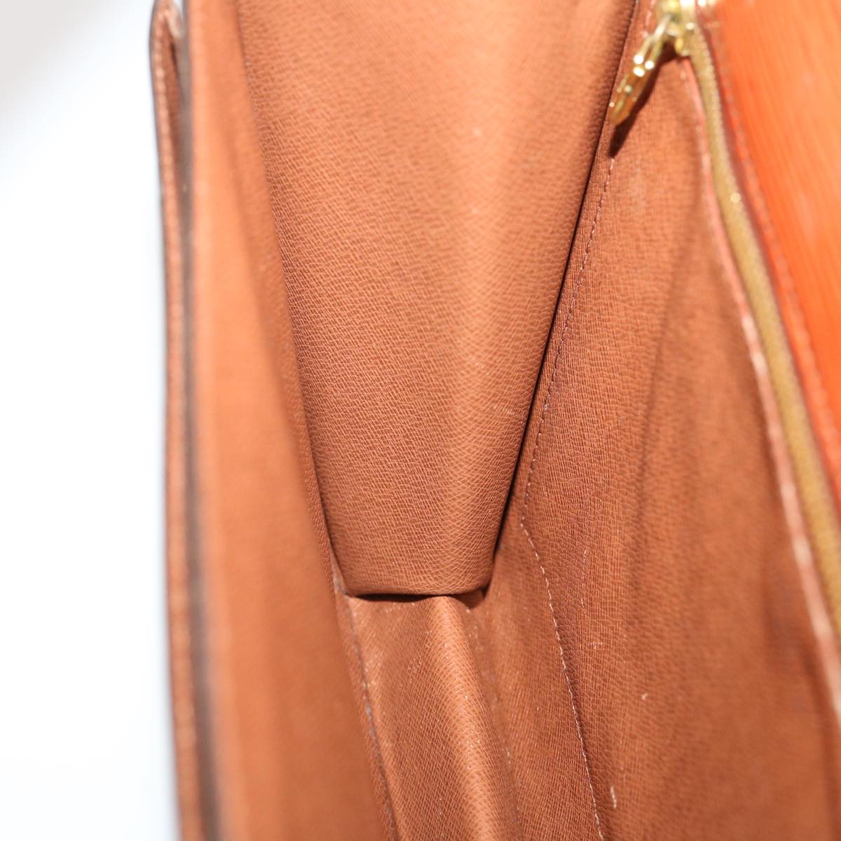 LOUIS VUITTON Epi Monceau Hand Bag Brown M52123 LV jk1207