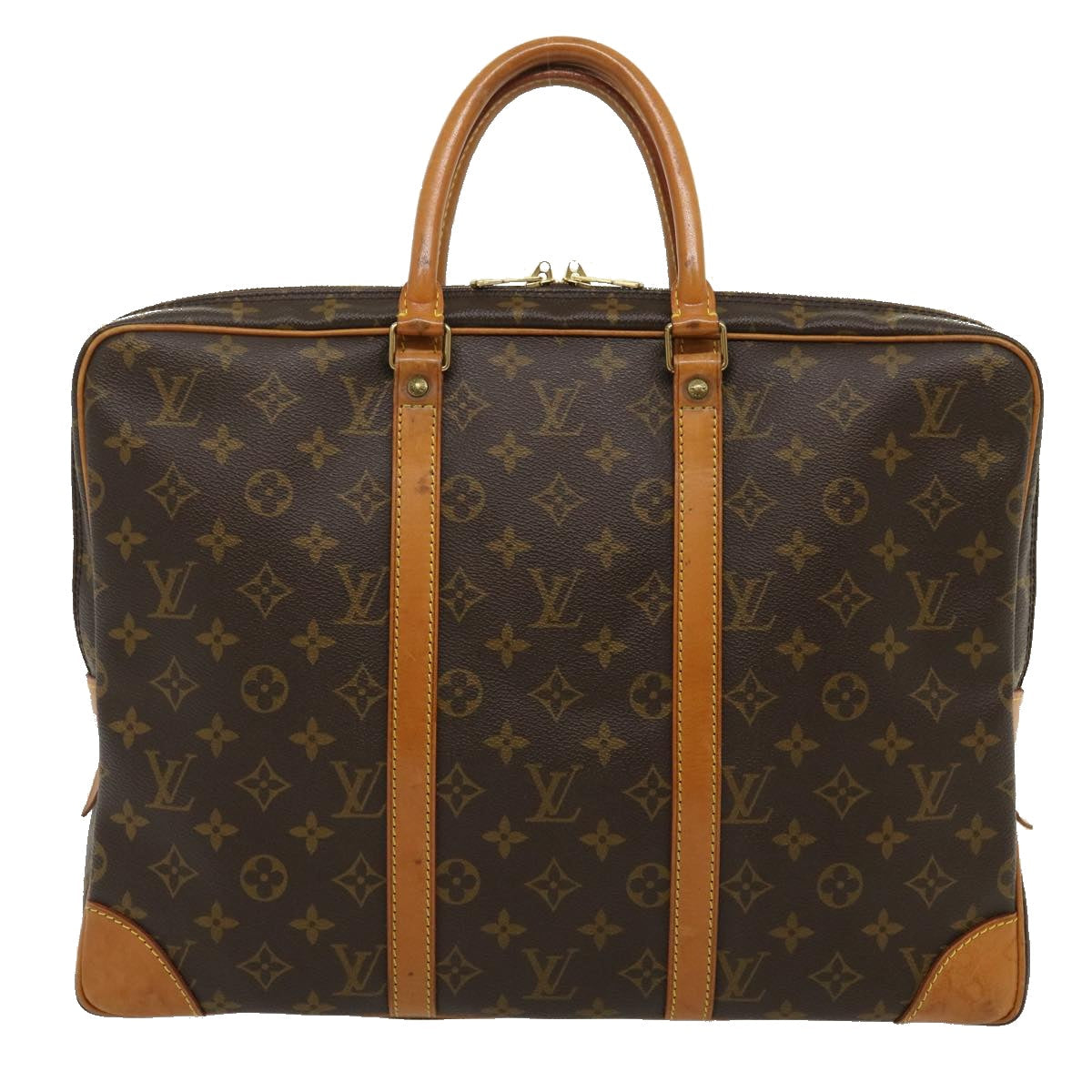LOUIS VUITTON Monogram Porte Documents Voyage Business Bag M53361 LV jk1211