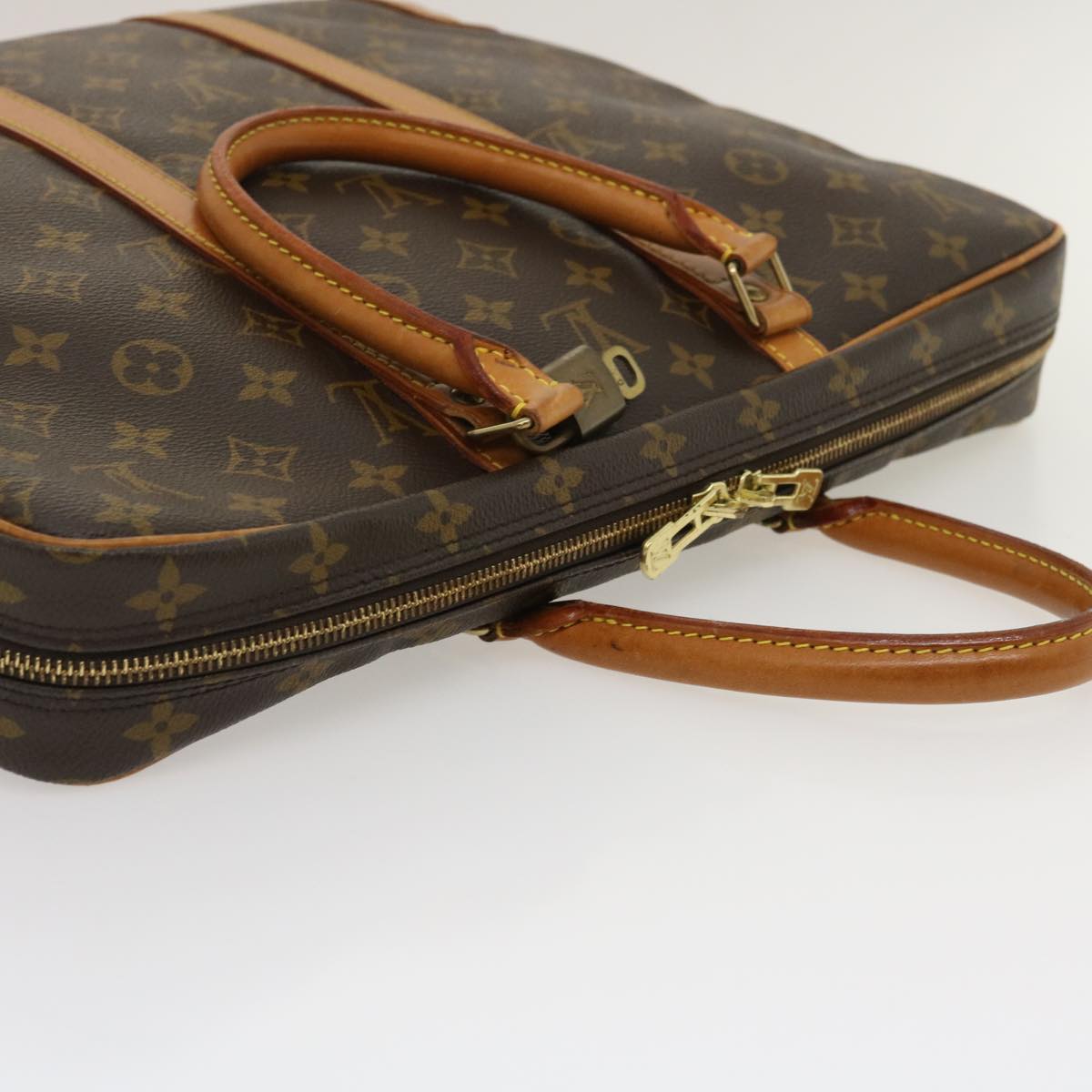 LOUIS VUITTON Monogram Porte Documents Voyage Business Bag M53361 LV jk1211