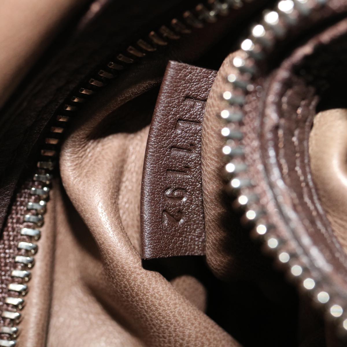 LOUIS VUITTON Monogram Antheia Ixia PM Hand Bag Brown Granite M94201 jk1227