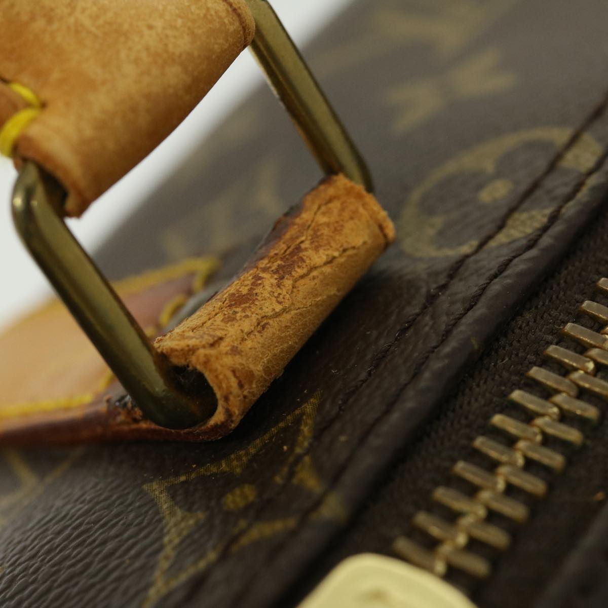 LOUIS VUITTON Monogram Keepall 45 Boston Bag M41428 LV jk1244