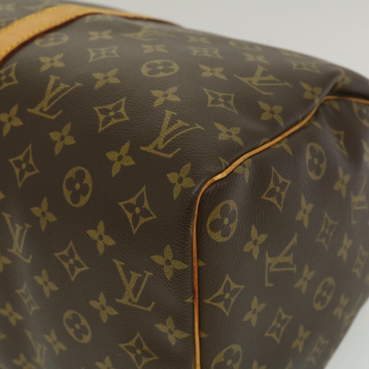 LOUIS VUITTON Monogram Keepall 45 Boston Bag M41428 LV jk1244