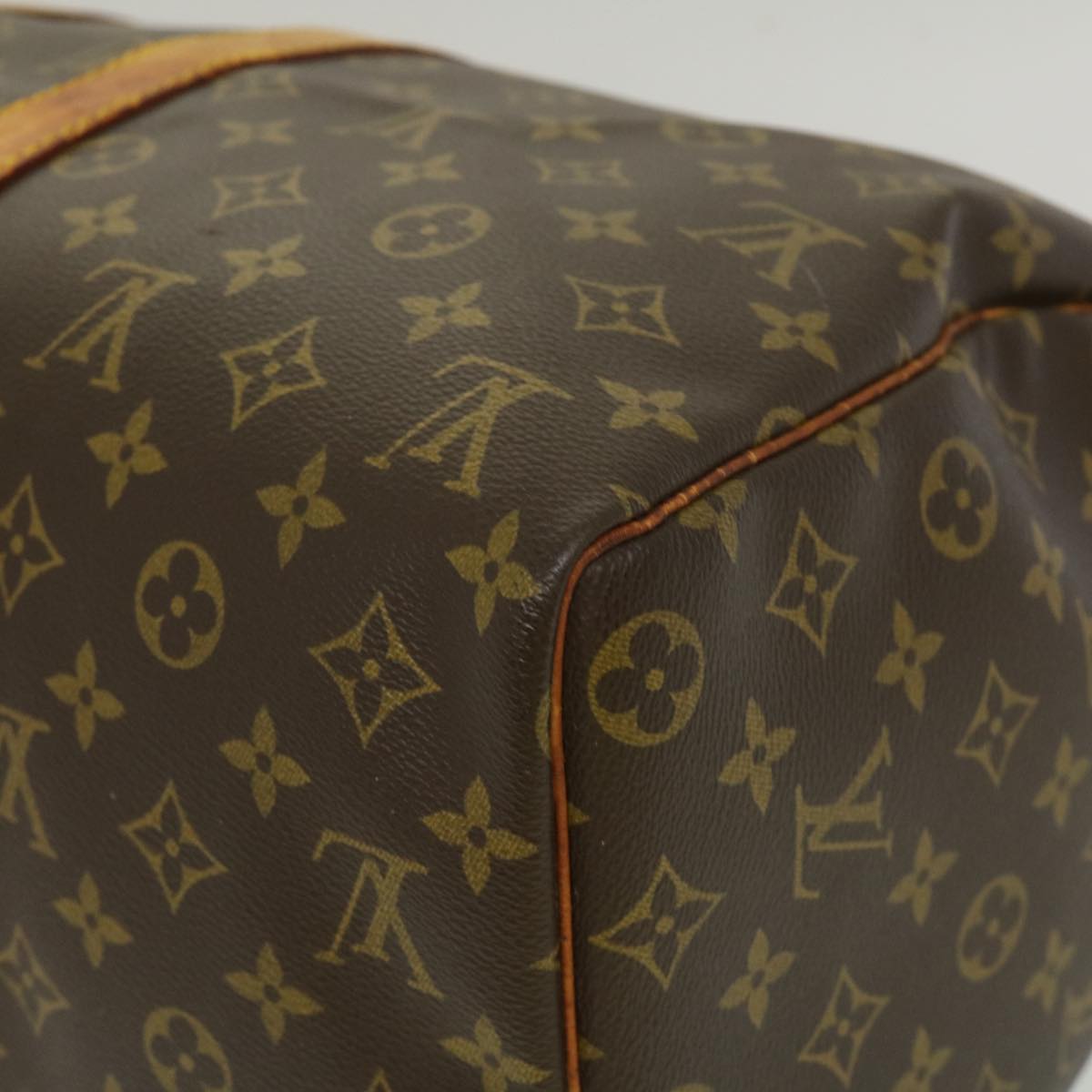 LOUIS VUITTON Monogram Keepall 45 Boston Bag M41428 LV jk1244