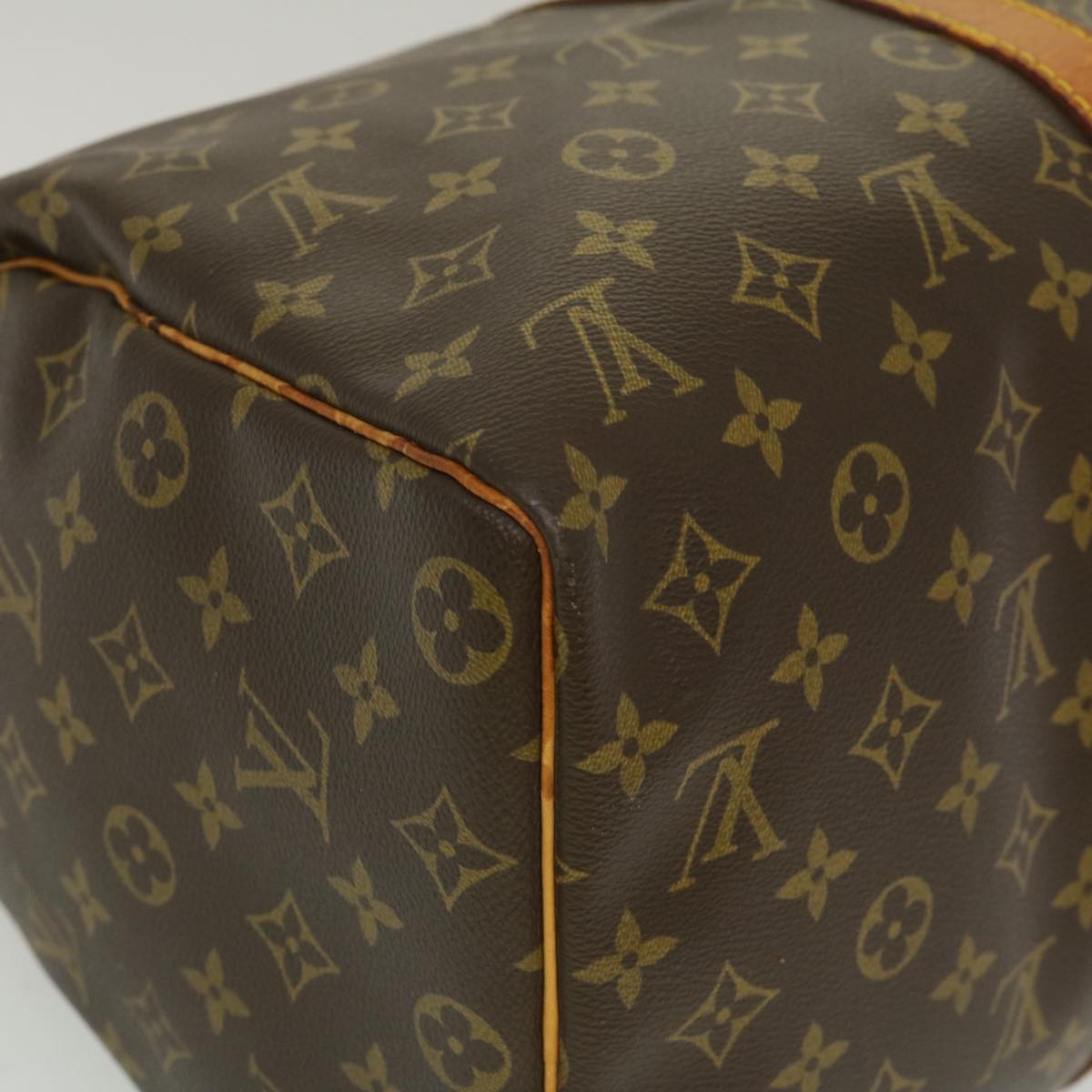 LOUIS VUITTON Monogram Keepall 45 Boston Bag M41428 LV jk1244