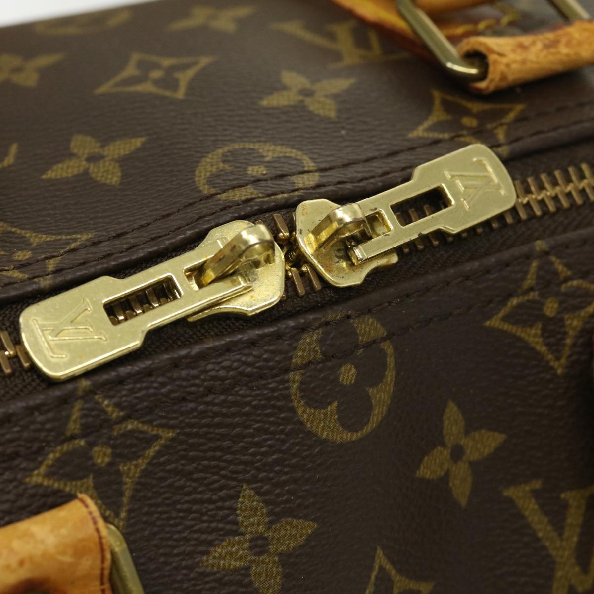 LOUIS VUITTON Monogram Keepall 45 Boston Bag M41428 LV jk1244