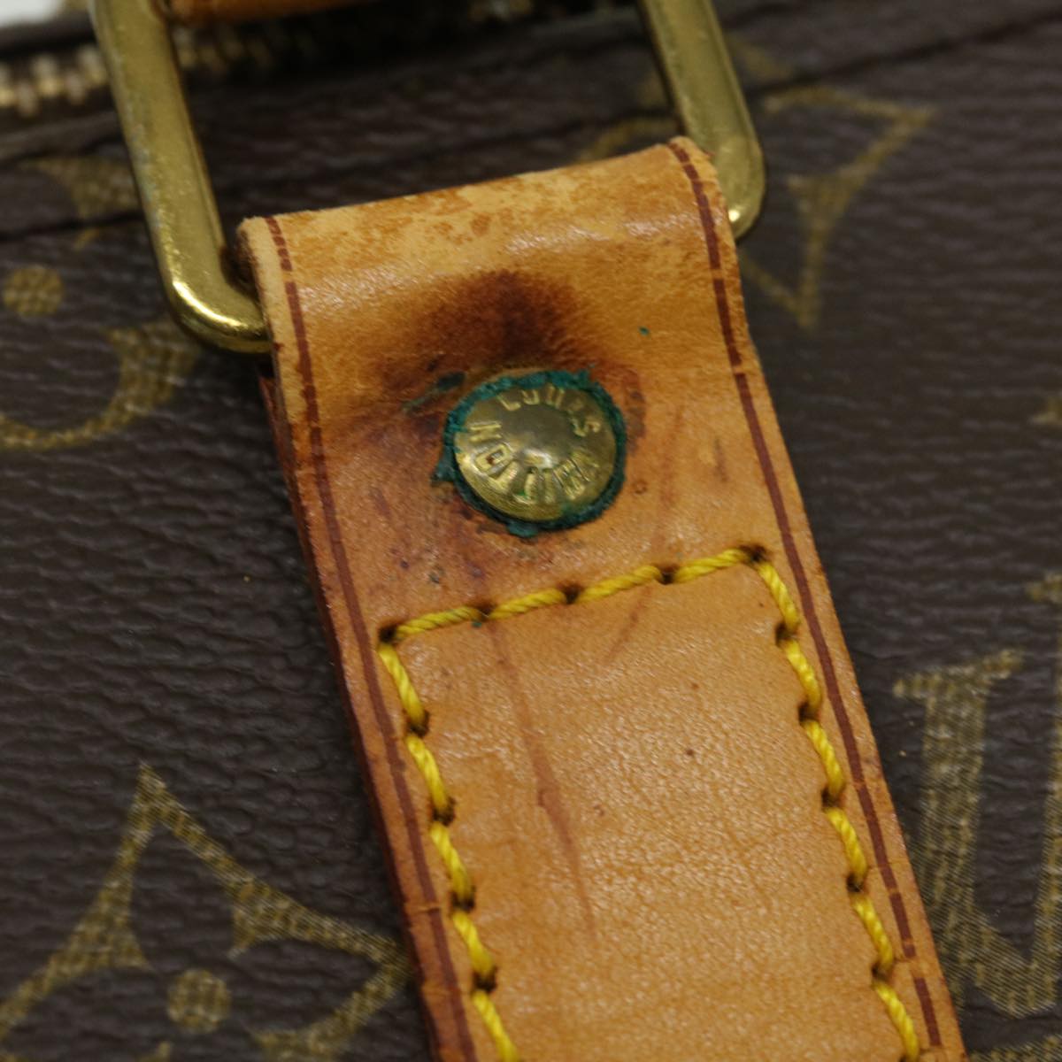 LOUIS VUITTON Monogram Keepall 45 Boston Bag M41428 LV jk1244