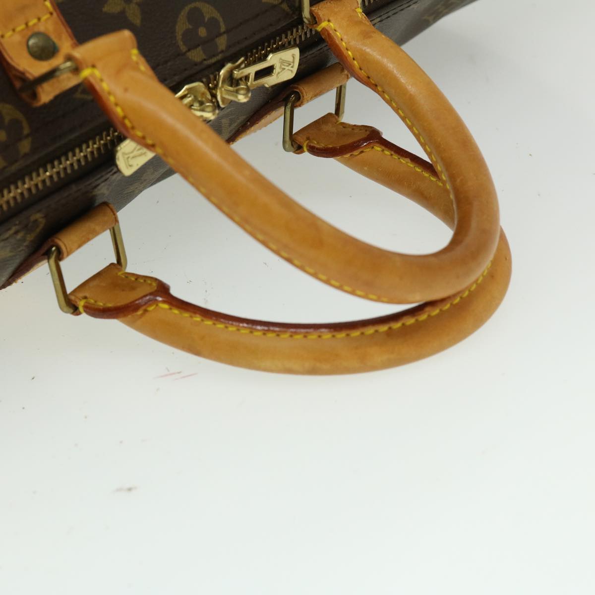 LOUIS VUITTON Monogram Keepall 45 Boston Bag M41428 LV jk1244