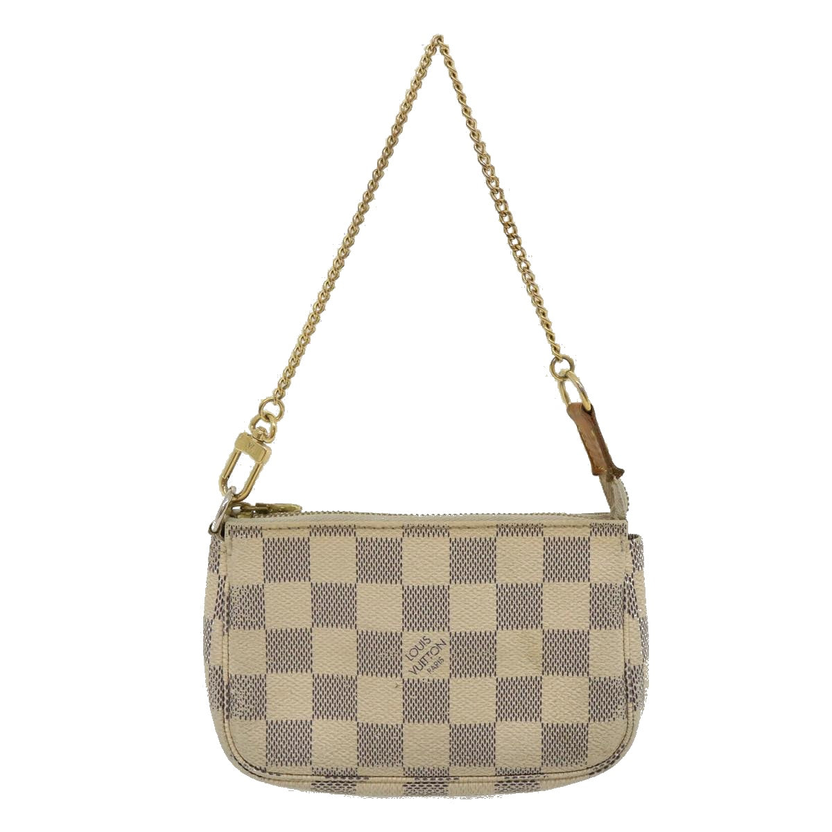 LOUIS VUITTON Damier Azur Mini Pochette Accessoires Pouch N58010 LV  jk1270