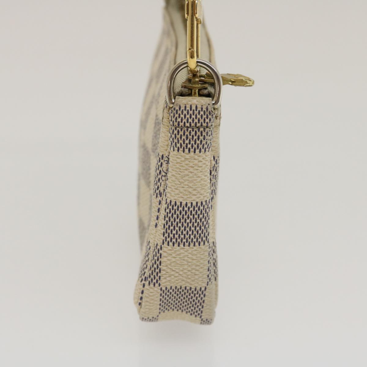 LOUIS VUITTON Damier Azur Mini Pochette Accessoires Pouch N58010 LV  jk1270