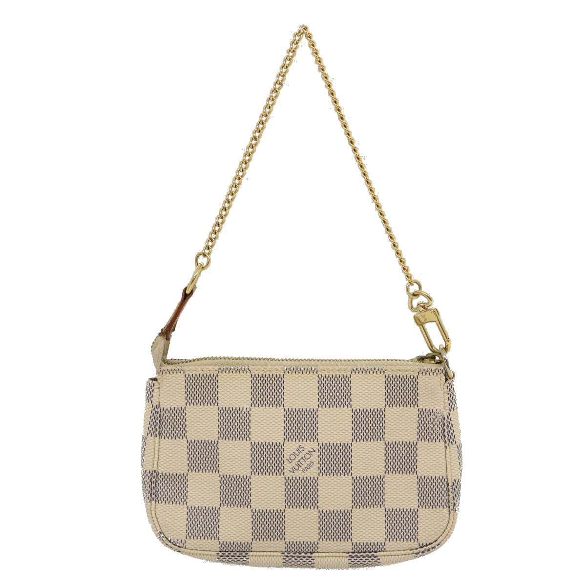 LOUIS VUITTON Damier Azur Mini Pochette Accessoires Pouch N58010 LV  jk1271