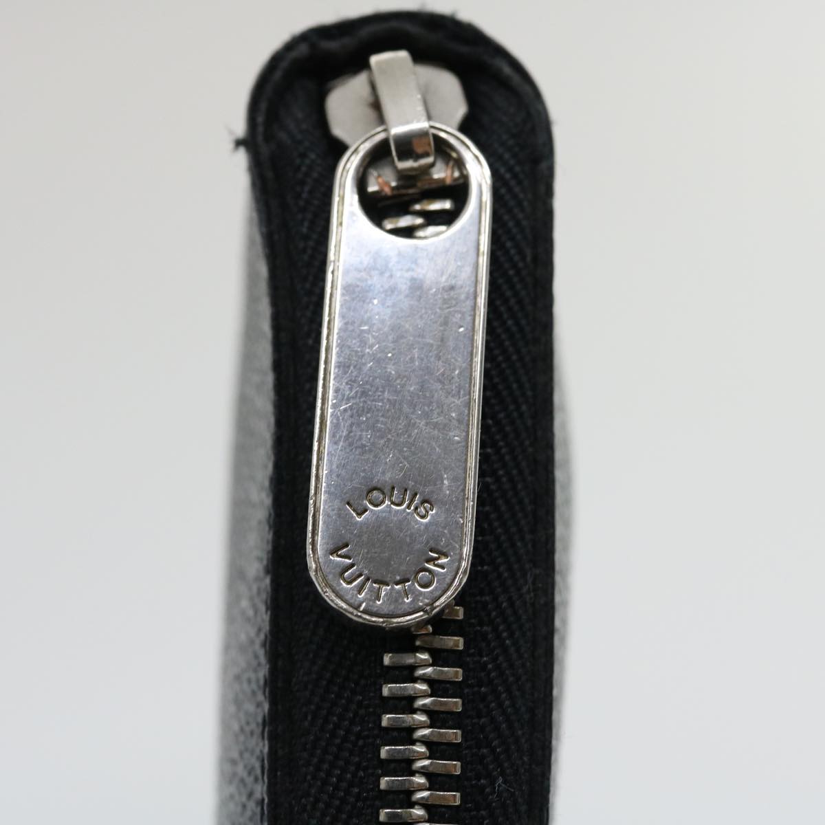 LOUIS VUITTON Damier Graphite Zippy Organizer Long Wallet N63077 LV jk1273
