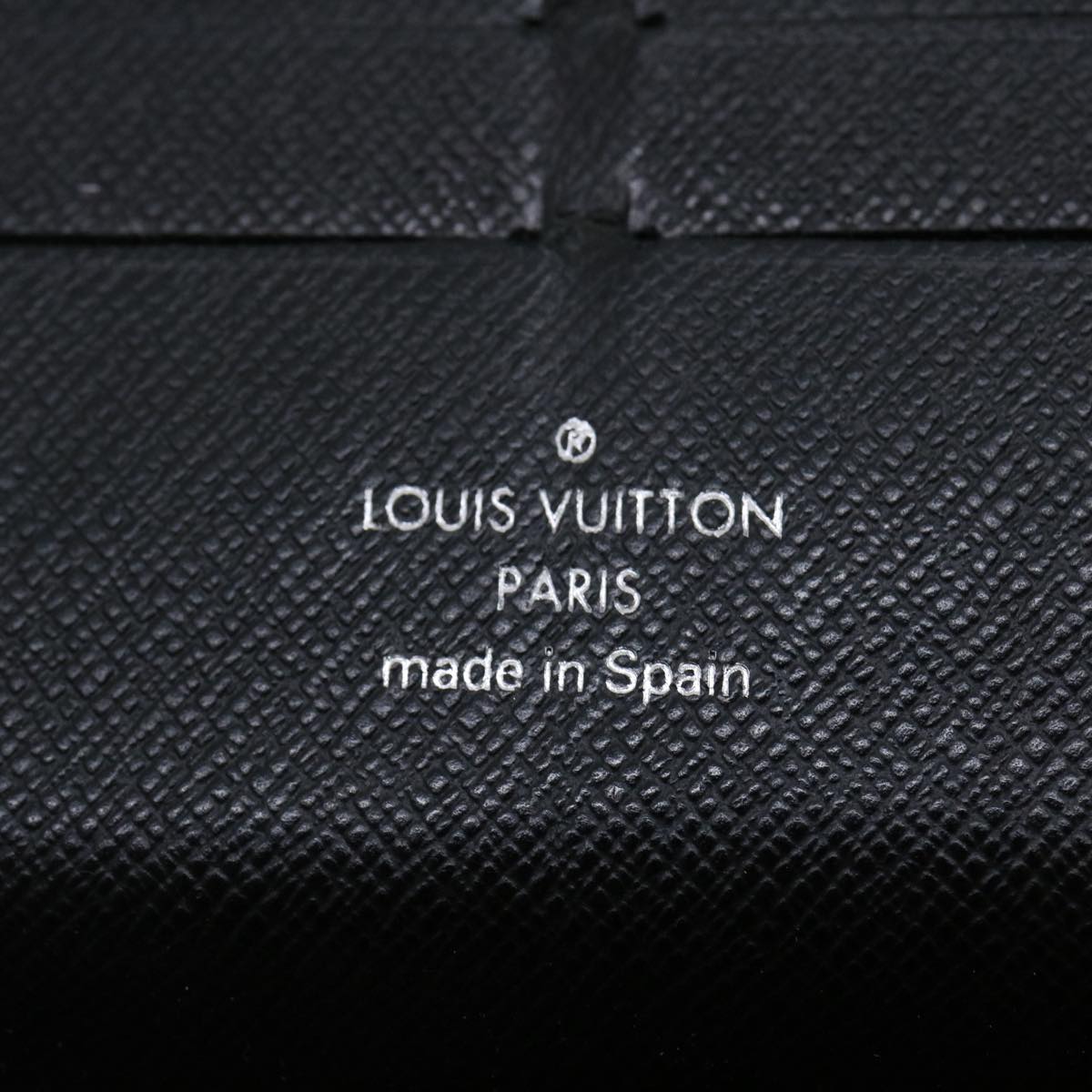 LOUIS VUITTON Damier Graphite Zippy Organizer Long Wallet N63077 LV jk1273