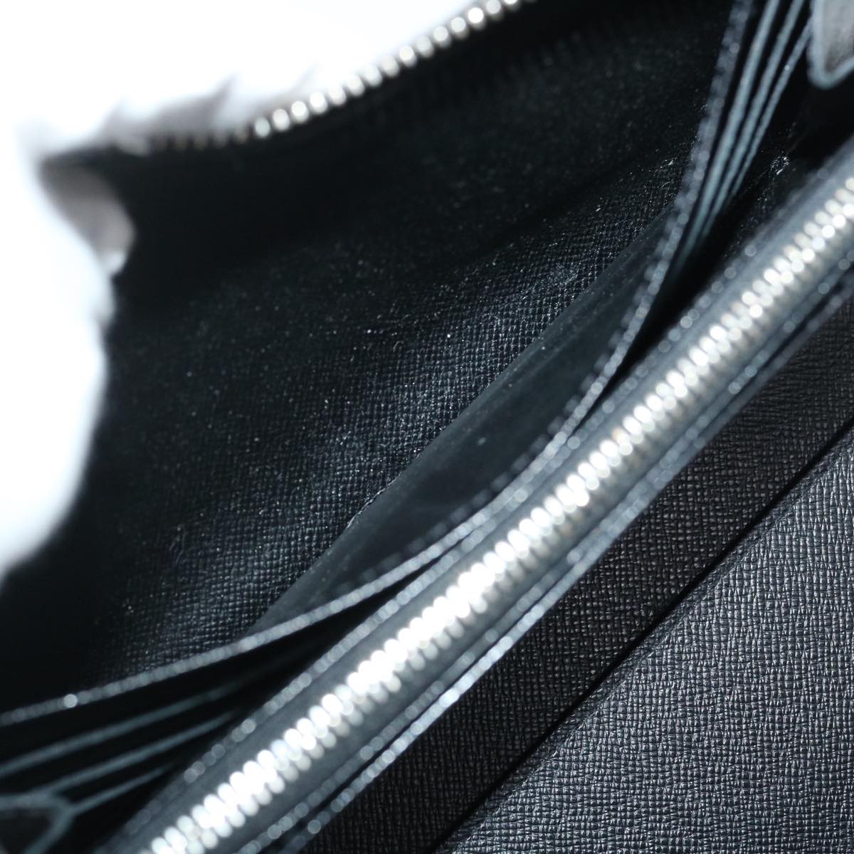 LOUIS VUITTON Damier Graphite Zippy Organizer Long Wallet N63077 LV jk1273