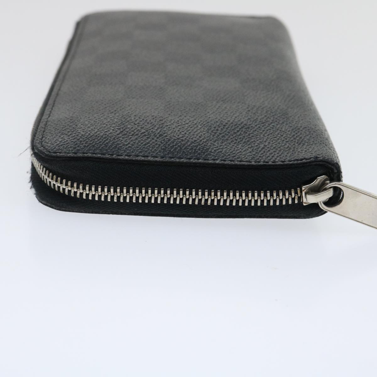 LOUIS VUITTON Damier Graphite Zippy Organizer Long Wallet N63077 LV jk1273