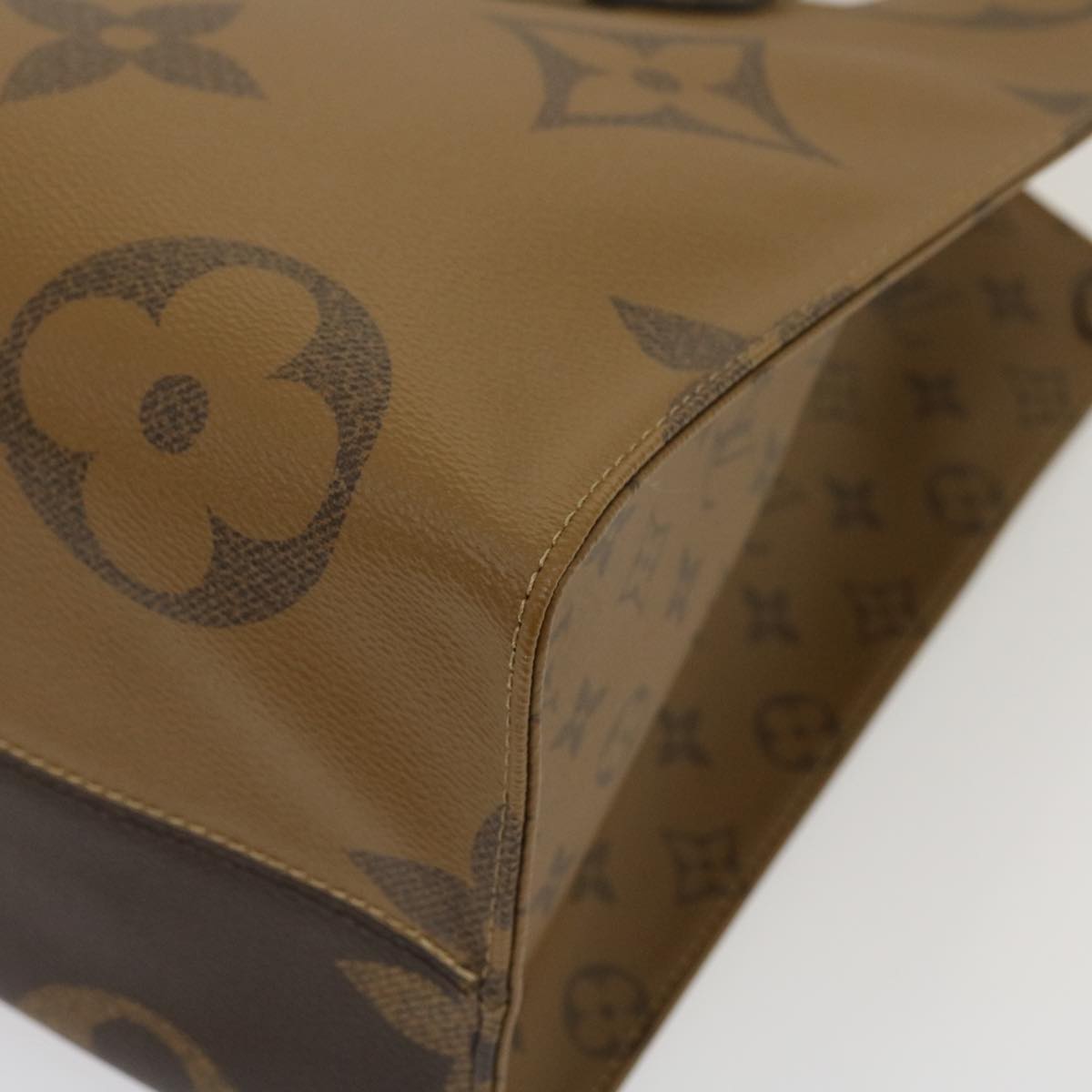 LOUIS VUITTON Monogram Reverse Giant On The go GM Tote Bag M45320 ai595S