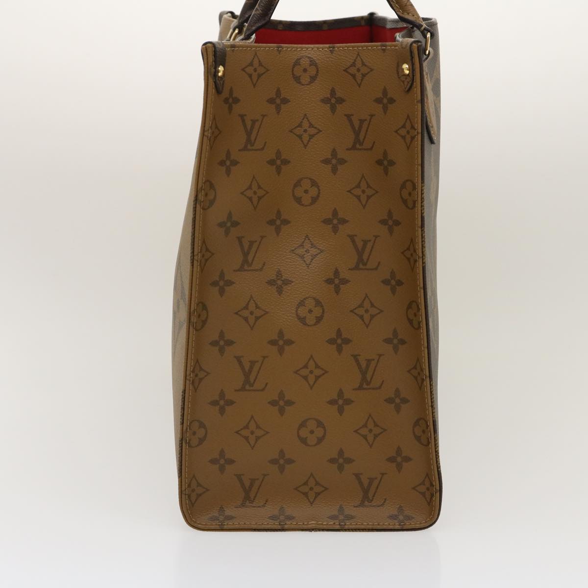 LOUIS VUITTON Monogram Reverse Giant On The go GM Tote Bag M45320 ai595S