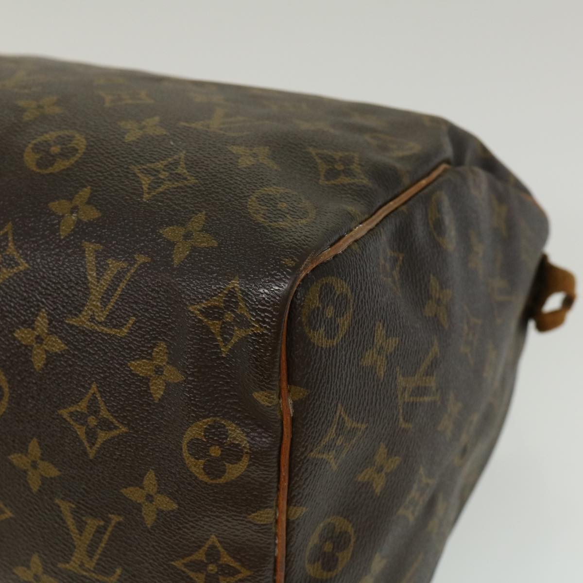 LOUIS VUITTON Monogram Speedy 35 Hand Bag M41524 LV jk1599