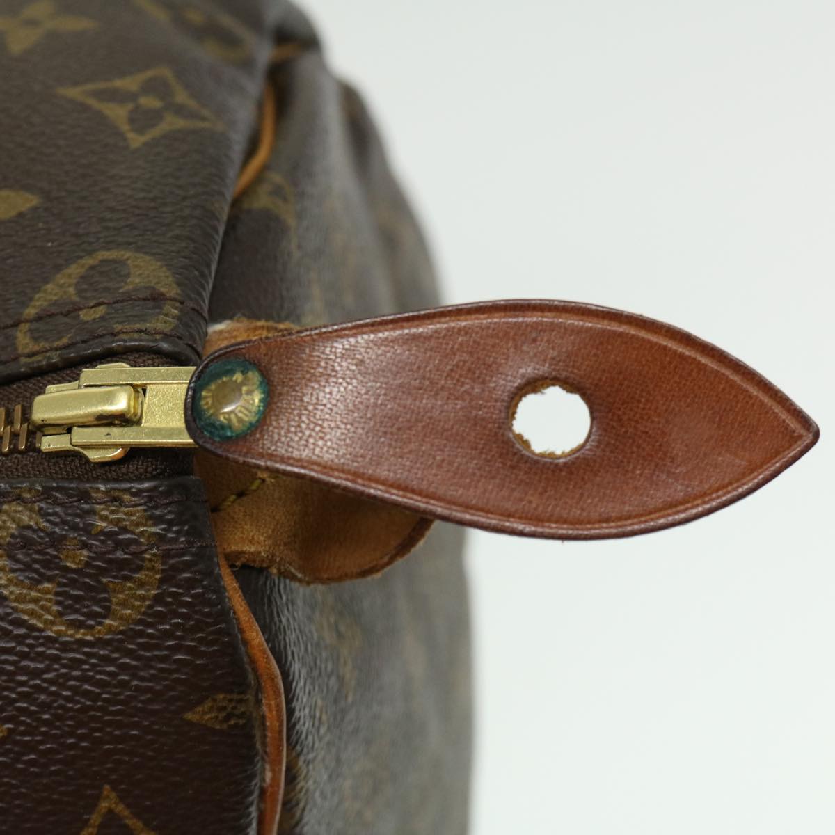 LOUIS VUITTON Monogram Speedy 35 Hand Bag M41524 LV jk1599