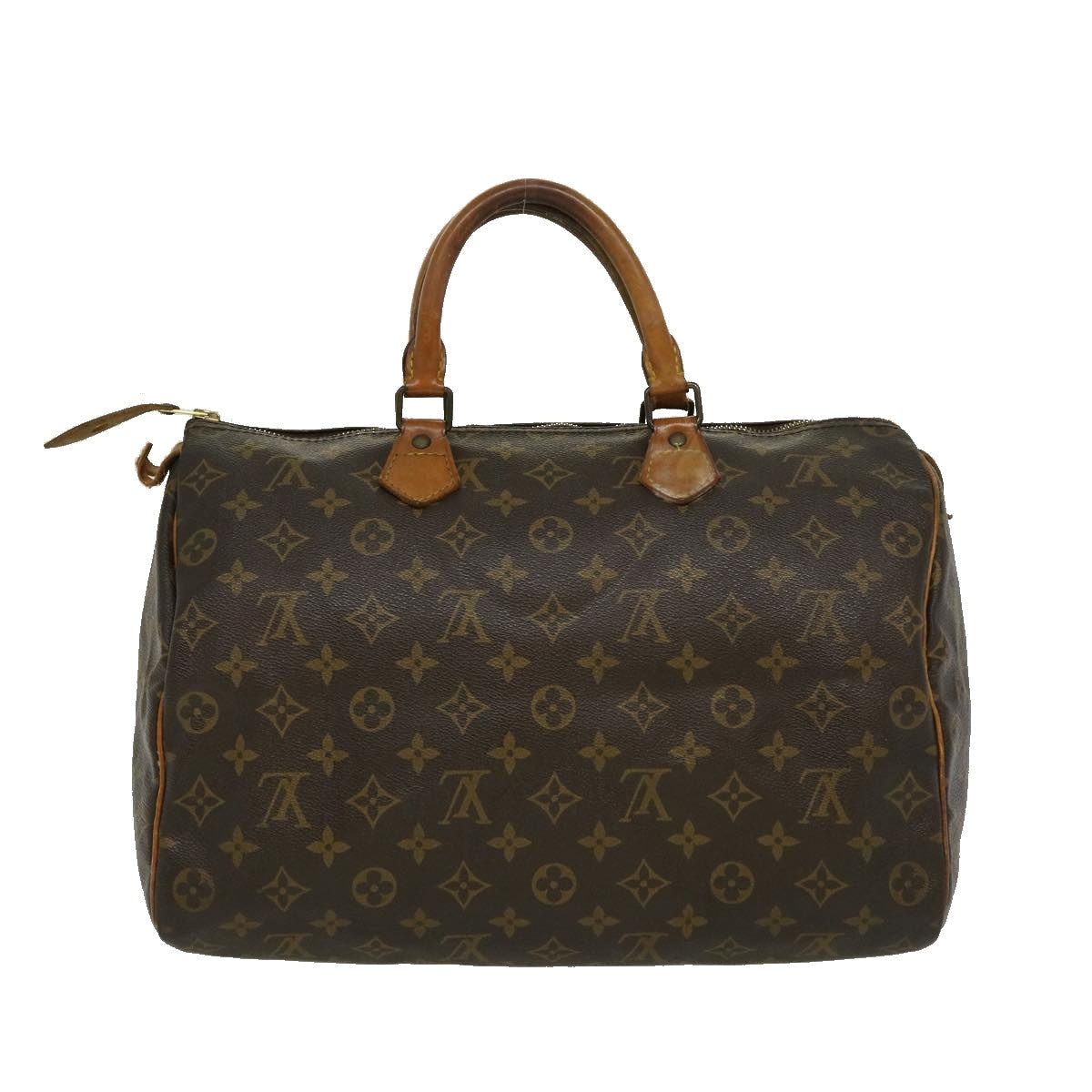 LOUIS VUITTON Monogram Speedy 35 Hand Bag M41524 LV jk1599