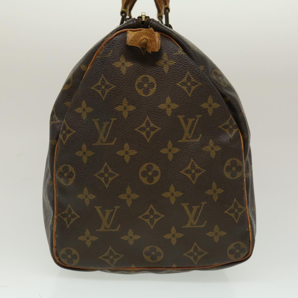 LOUIS VUITTON Monogram Speedy 35 Hand Bag M41524 LV jk1599