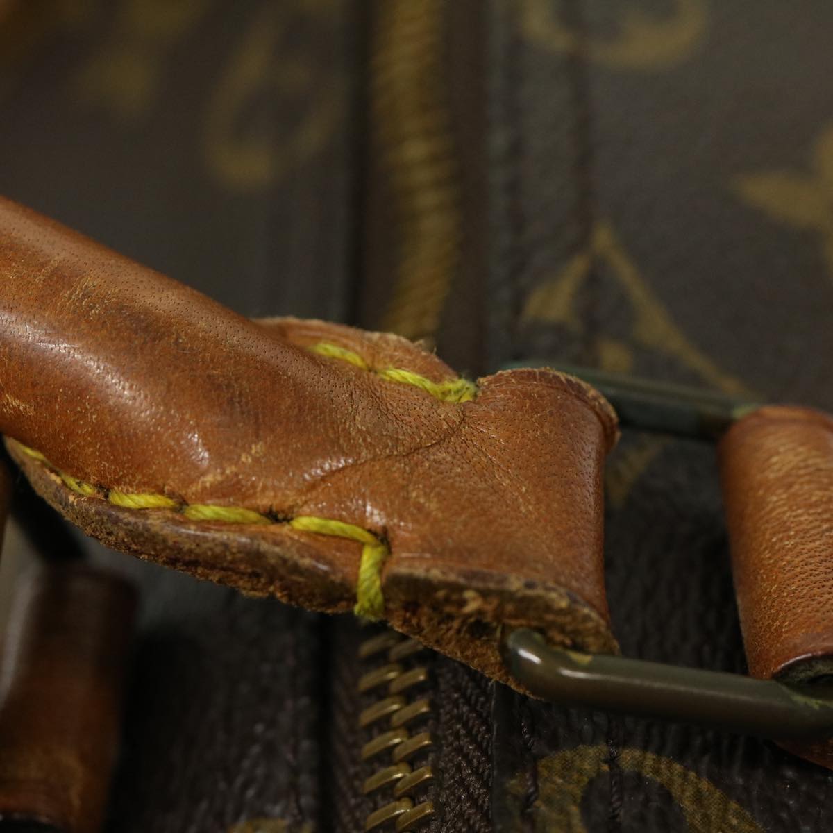 LOUIS VUITTON Monogram Speedy 35 Hand Bag M41524 LV jk1599