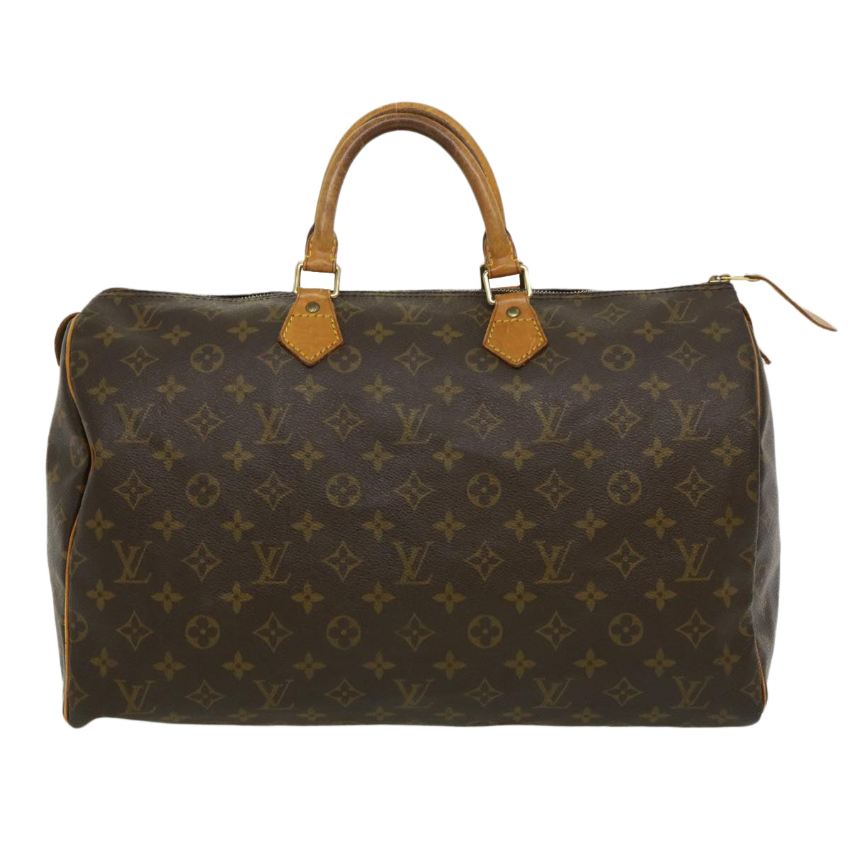 LOUIS VUITTON Monogram Speedy 40 Hand Bag M41522 LV jk1626