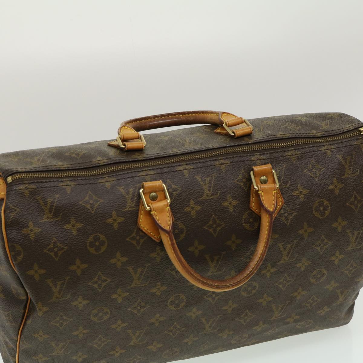 LOUIS VUITTON Monogram Speedy 40 Hand Bag M41522 LV jk1626