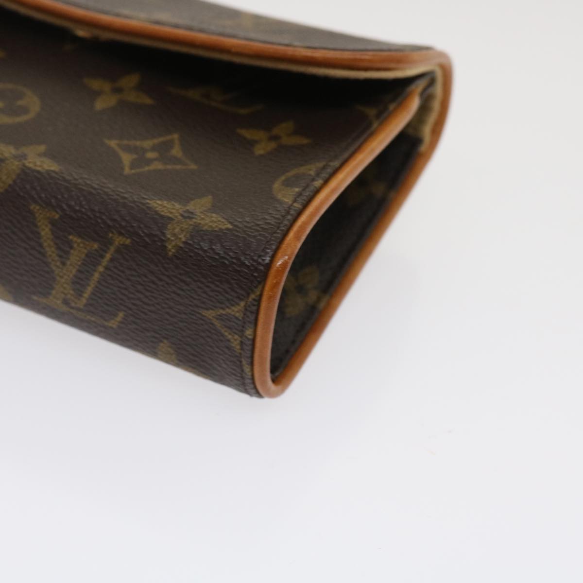 LOUIS VUITTON Monogram Pochette Florentine Bum Bag M51855 LV jk1641