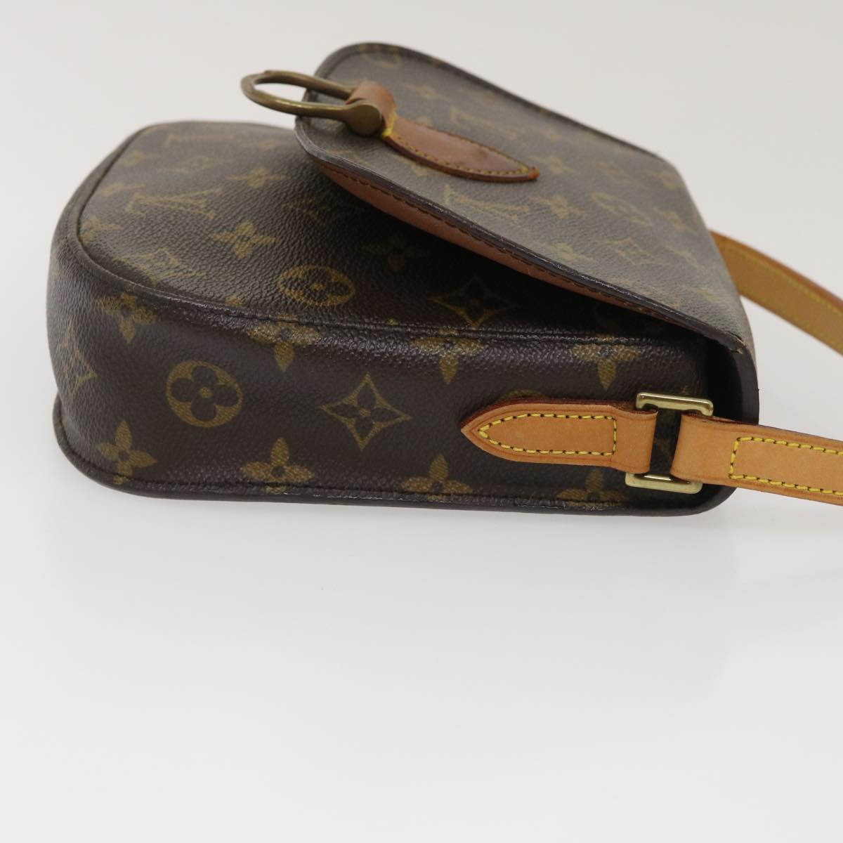LOUIS VUITTON Monogram Saint Cloud MM Shoulder Bag M51243 LV jk1644
