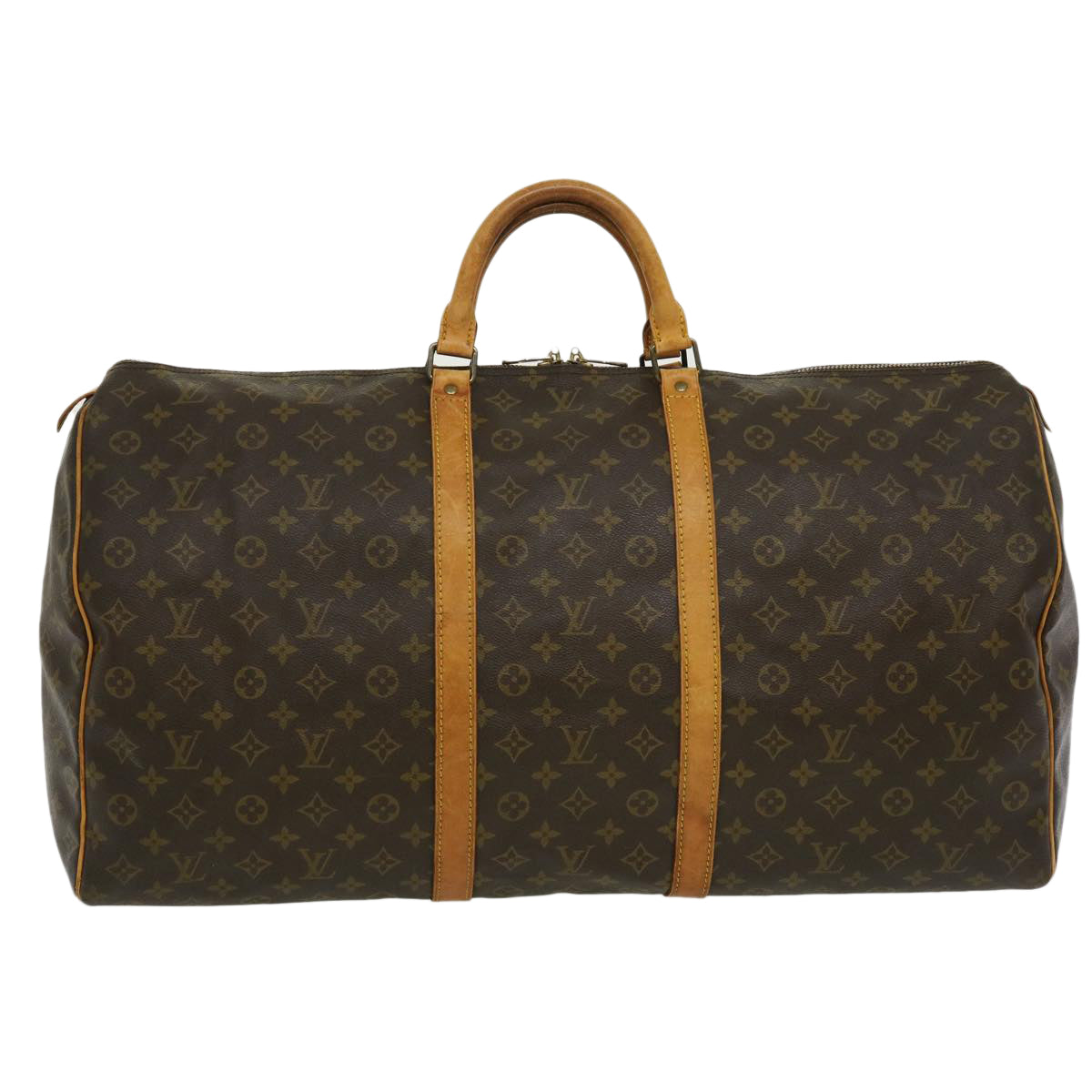 LOUIS VUITTON Monogram Keepall 45 Boston Bag M41428 LV jk1679