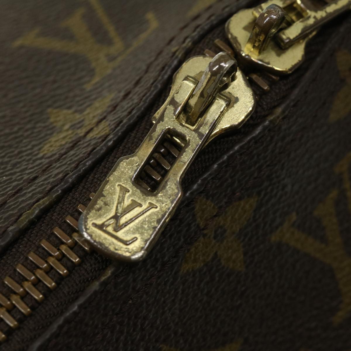 LOUIS VUITTON Monogram Keepall 45 Boston Bag M41428 LV jk1679