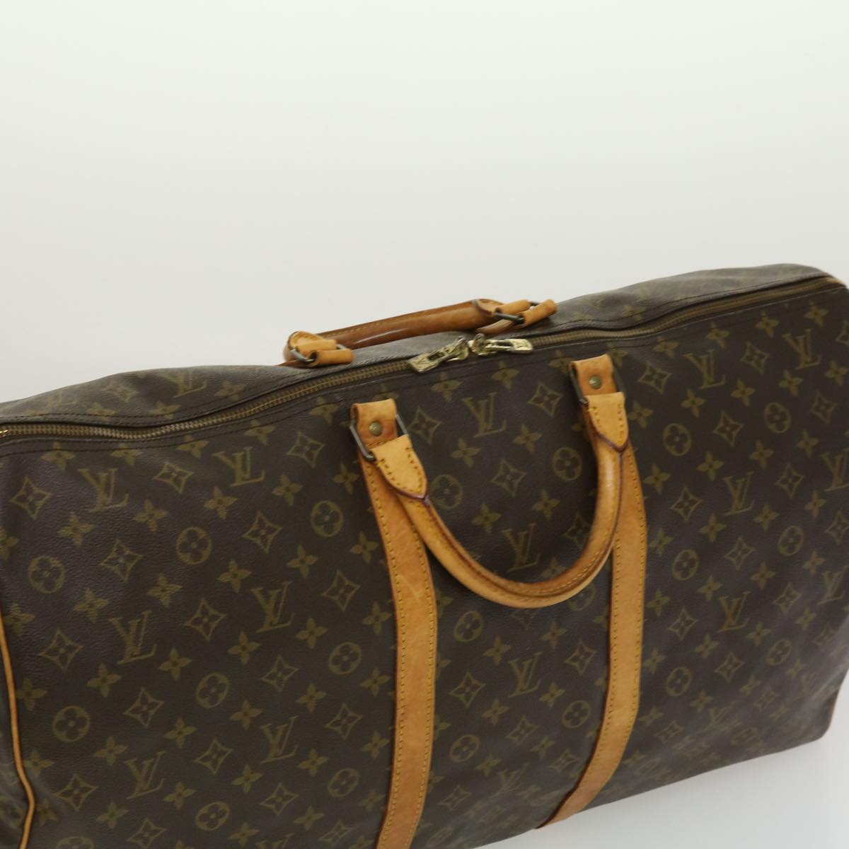 LOUIS VUITTON Monogram Keepall 45 Boston Bag M41428 LV jk1679