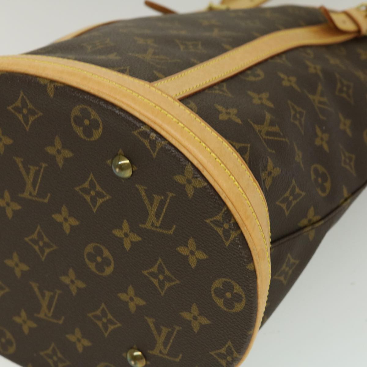 LOUIS VUITTON Monogram Bucket GM Shoulder Bag M42236 LV jk1787