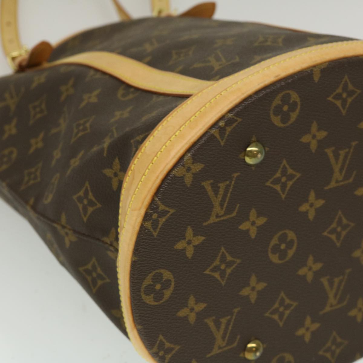 LOUIS VUITTON Monogram Bucket GM Shoulder Bag M42236 LV jk1787