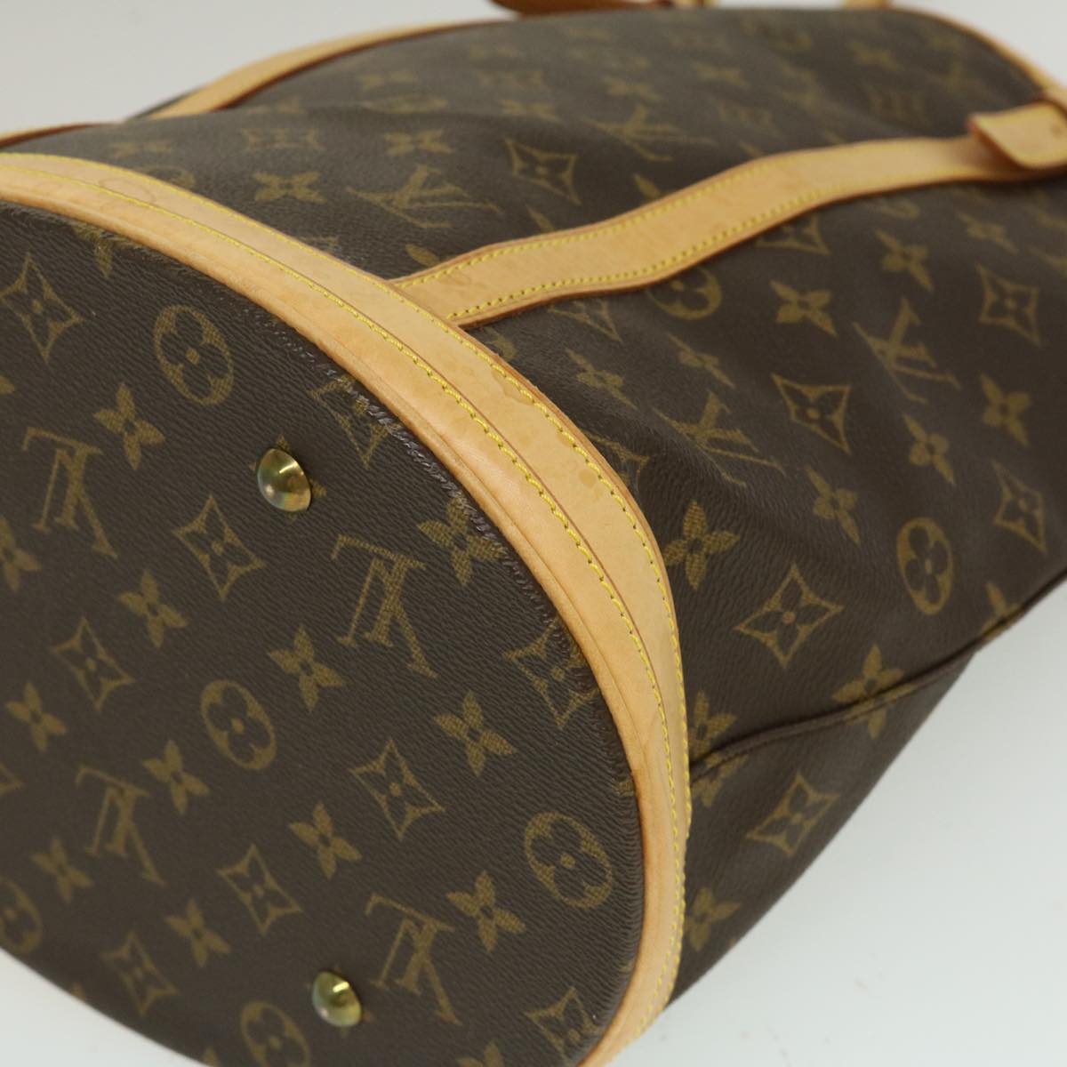 LOUIS VUITTON Monogram Bucket GM Shoulder Bag M42236 LV jk1787